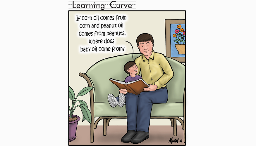 Baby Oil Learning Curve Comic