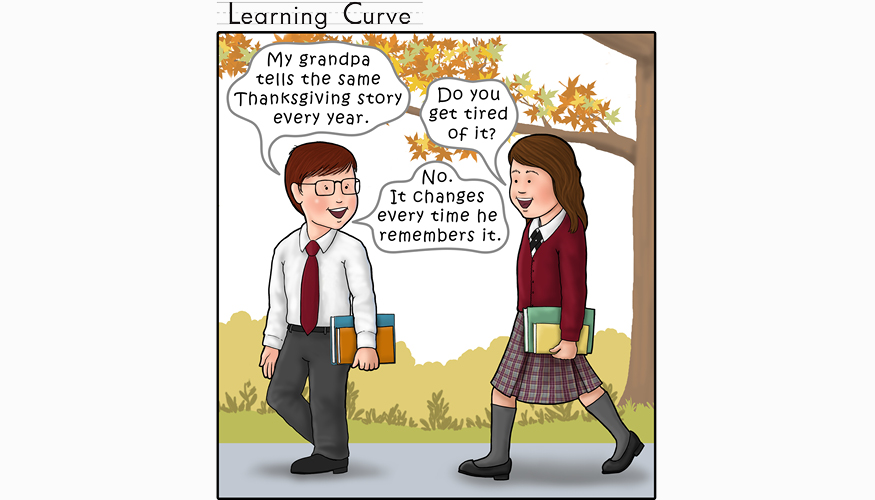 Learning Curve: Thanksgiving Story