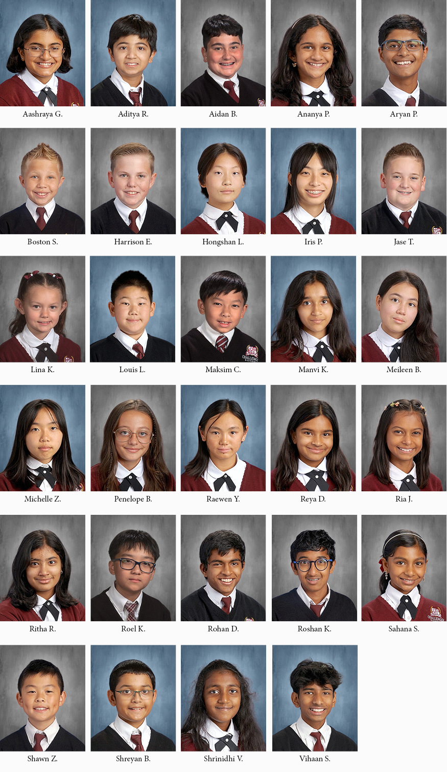2026 1st place regional science winners