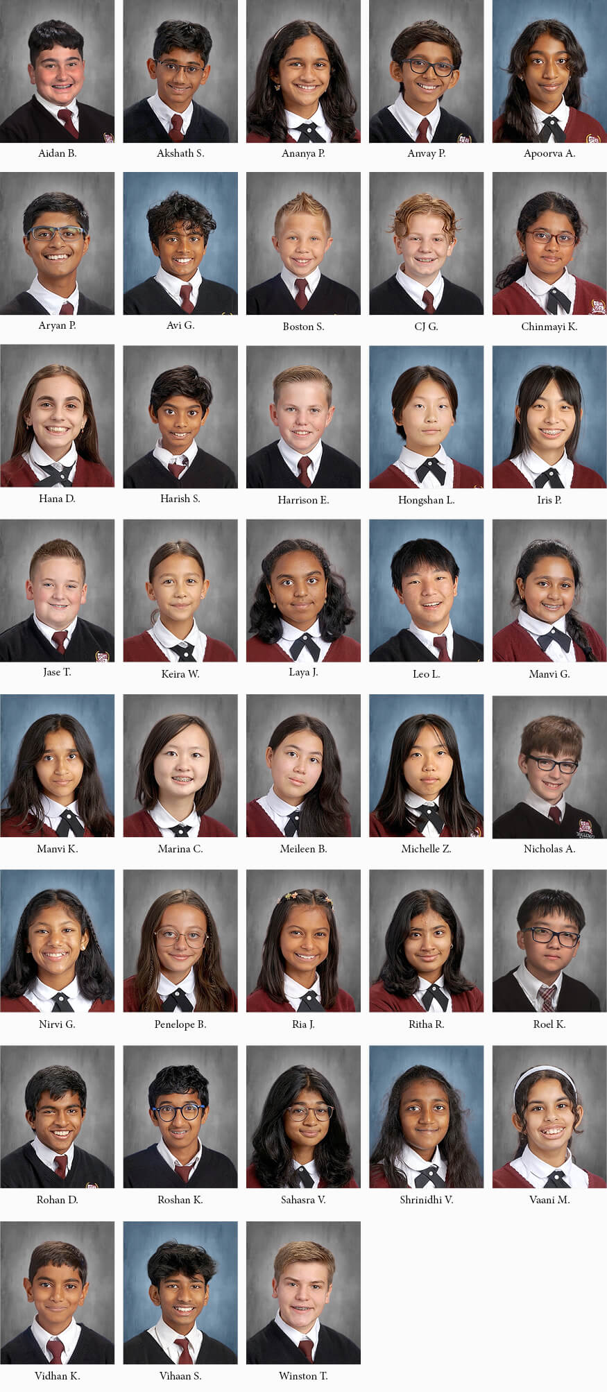 2026 Thermo Fisher JIC nominees