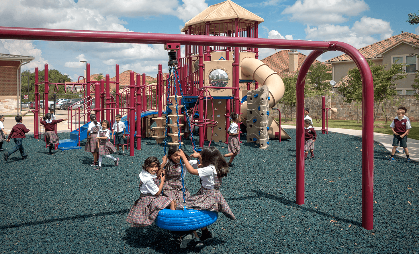 Preschool Swing | Challenger School - Avery Ranch | Private School In Austin, Texas