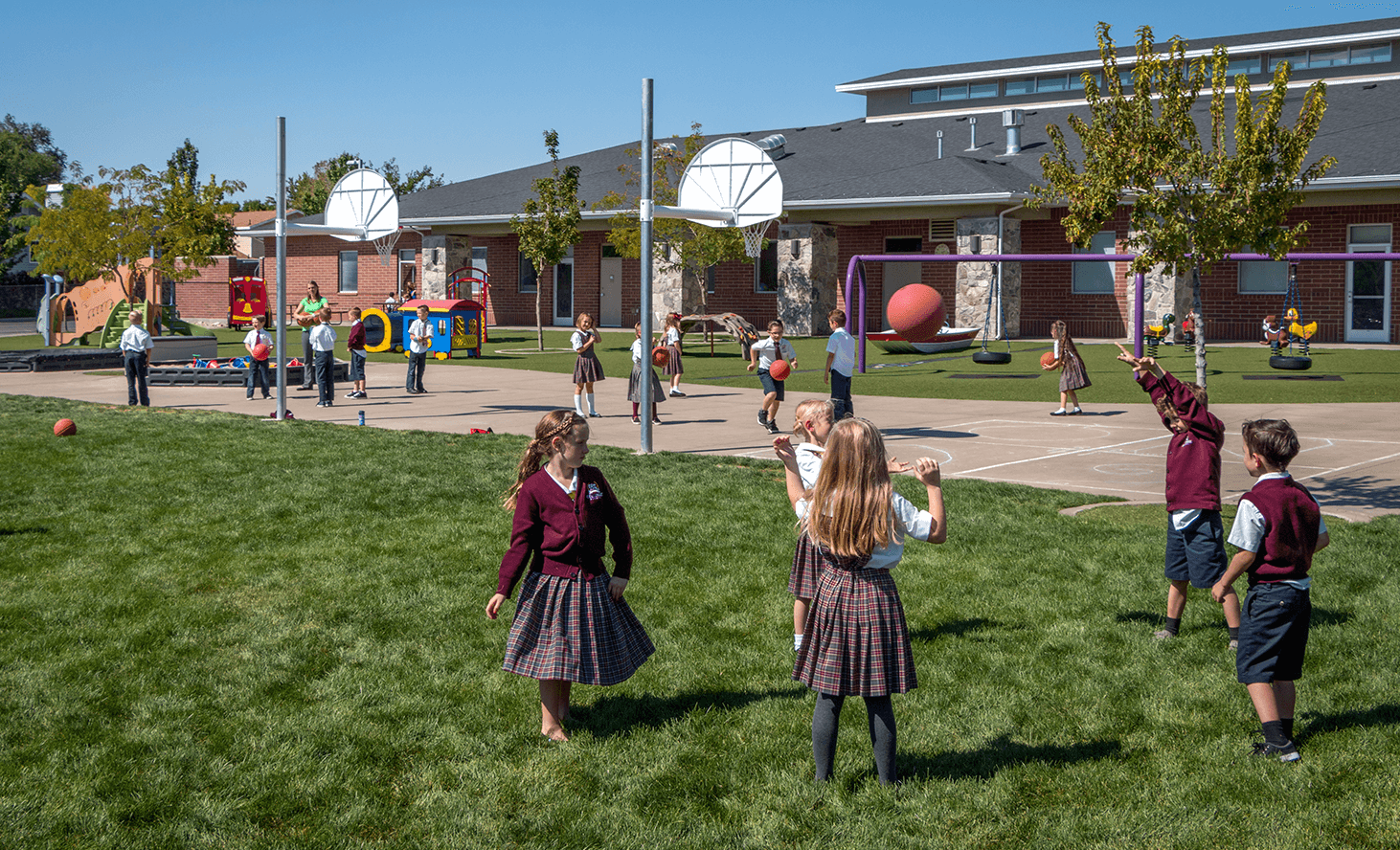 Elementary School Playground | Challenger School - Farmington | Private School In Farmington, Utah