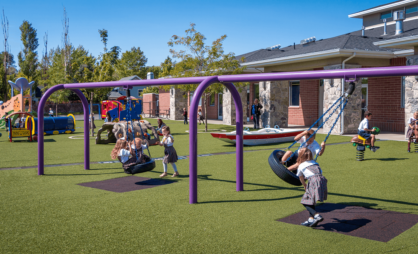 Playground Fun | Challenger School - Farmington | Private School In Farmington, Utah