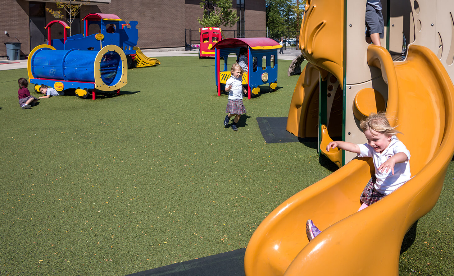 Preschool Playground Fun | Challenger School - Salt Lake | Private School In Salt Lake City, Utah